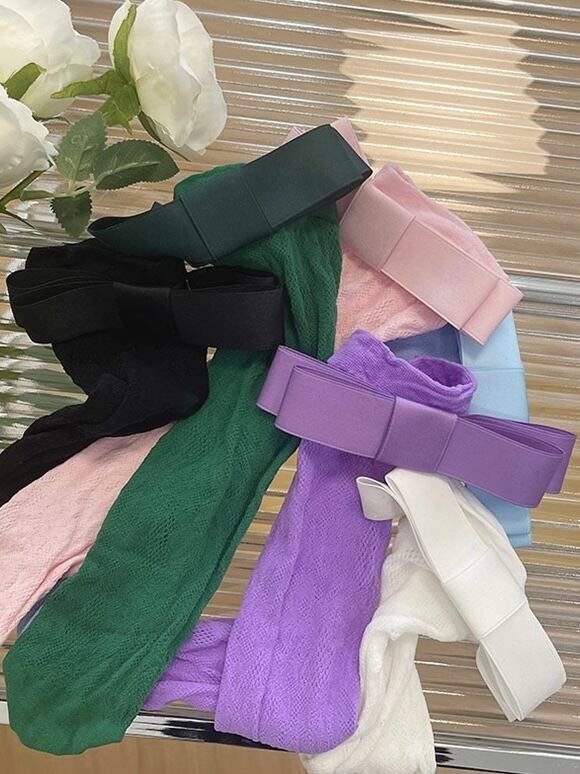 ≪ 6c's ≫ stretchy lace socks