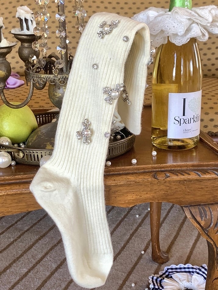 bijou charm socks