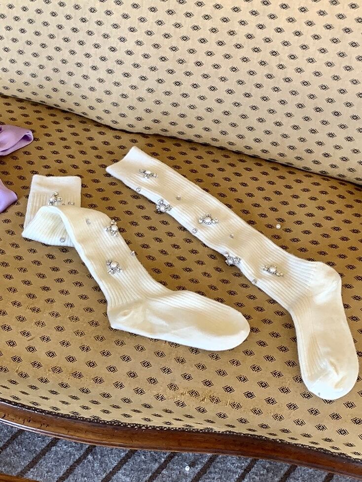 bijou charm socks
