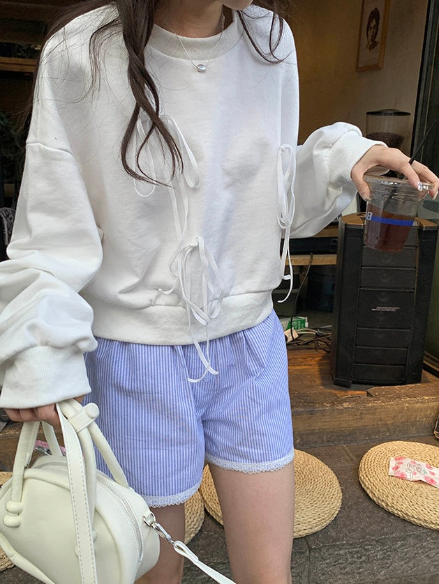 stripe boxer pajamas pants
