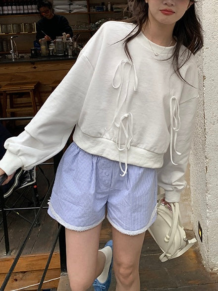 stripe boxer pajamas pants