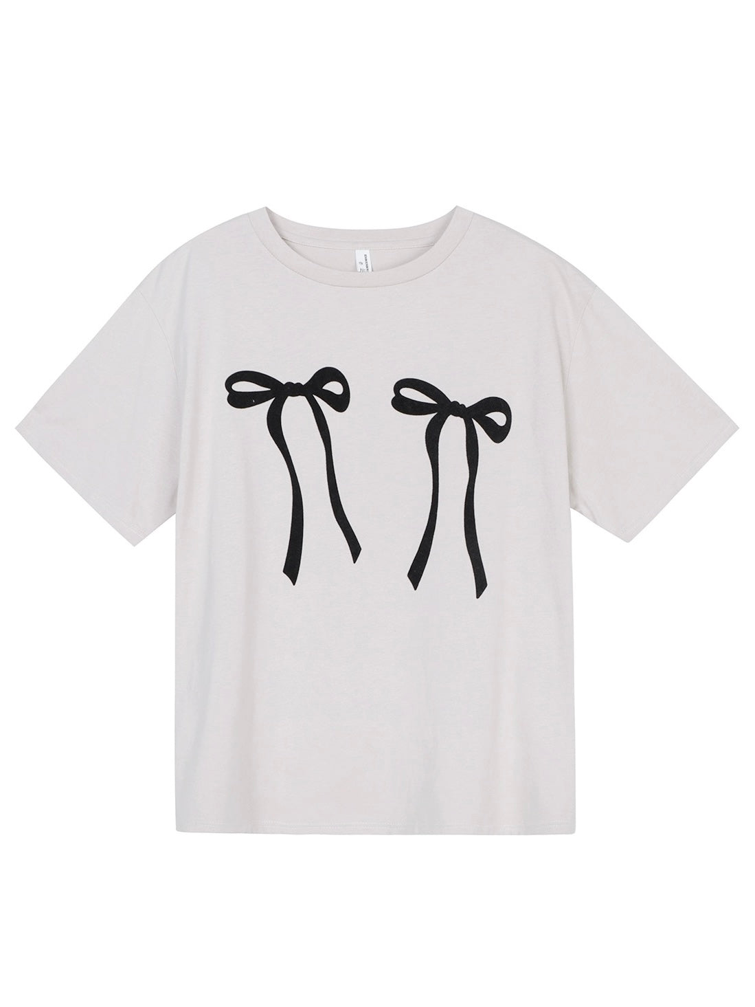 ribbon print t shirt