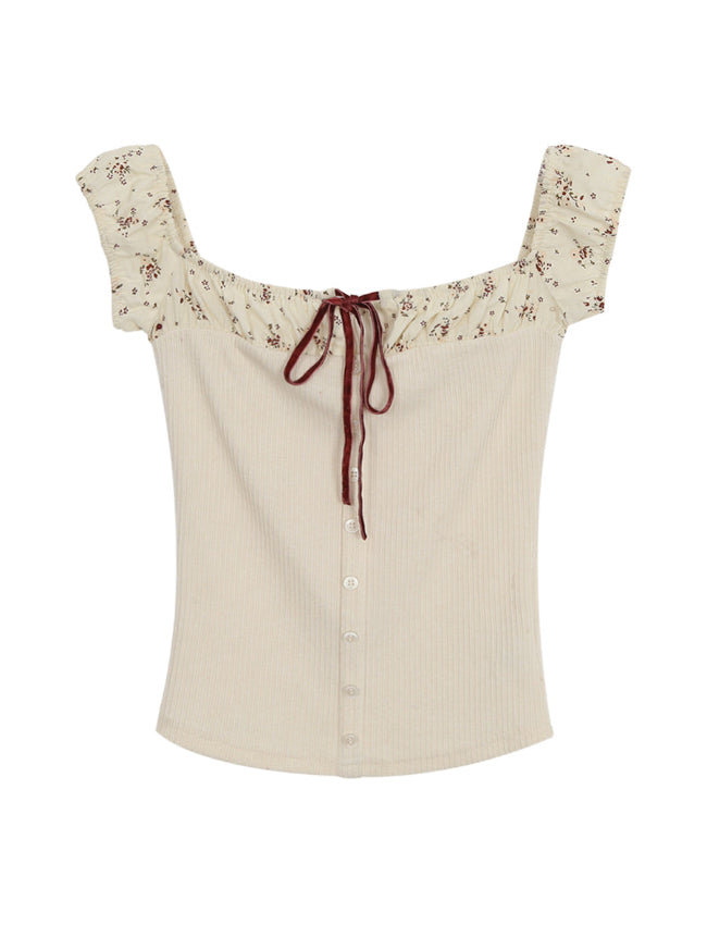 2025 ショートスリーブ オフショルダー T シャツ