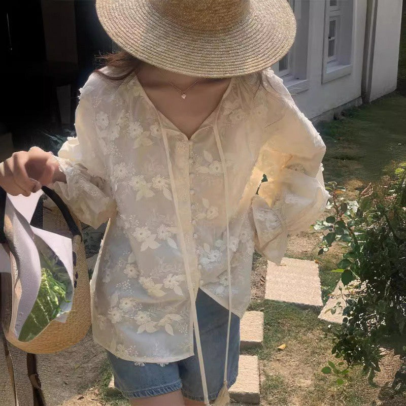 Resort like apricot shirt