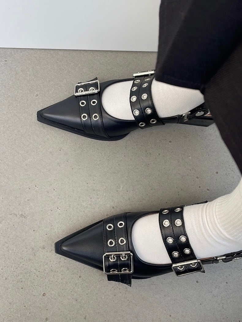 ≪ 2c's ≫ double buckle toe