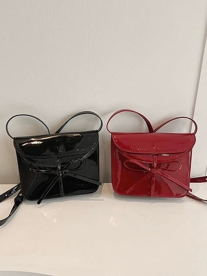 ≪ 2c's ≫ enamel mini  shoulder bag