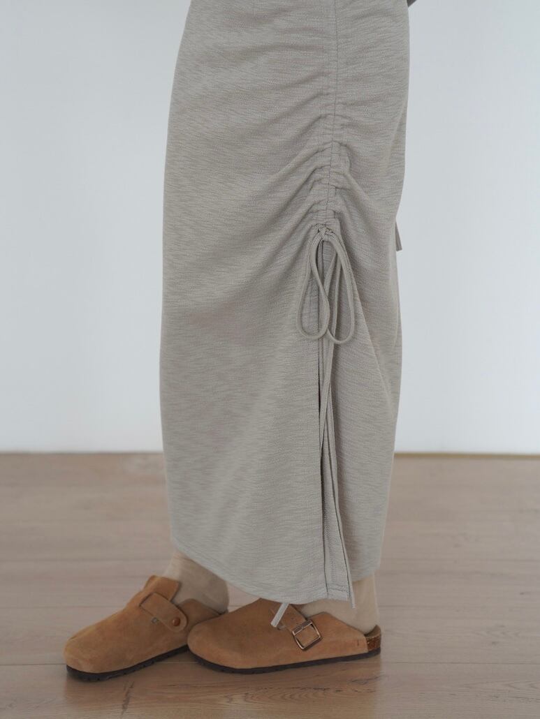 strap shirring skirt