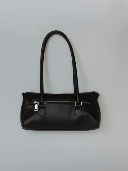 lock black tote bag