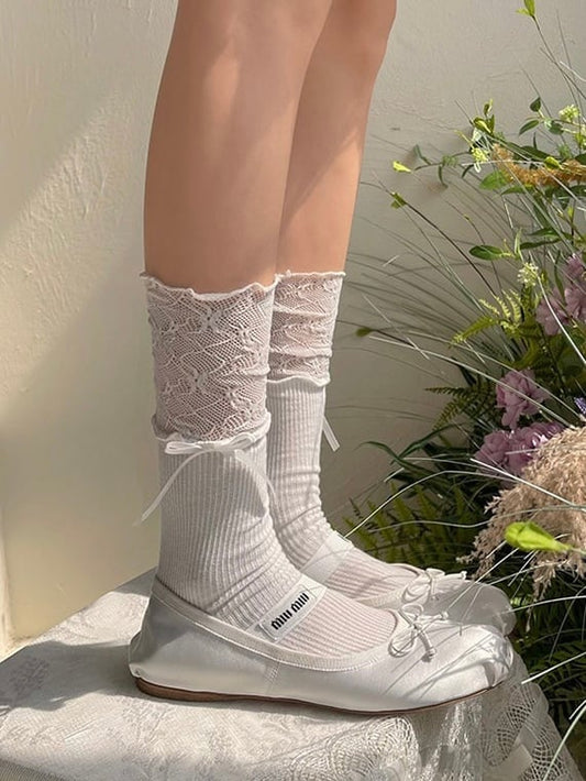 ≪ 3c's ≫ lace girly socks